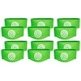 thumbnail image 1 of Unique Sports Lace Bands Cleat Lace Covers, Youth - Neon Green (6-Pack), 1 of 3
