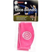 Unique Sports Lace Bands Cleat Lace Covers, Youth - Neon Pink