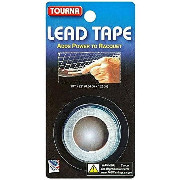 Unique Sports Tourna Racquet Lead Tape inch x 72 Inches (Pack of 2)