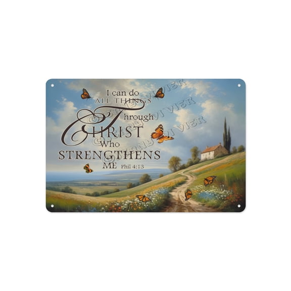 Unique Spring Hill Aluminum Metal Sign, 12 x 16 Inches, Great for Your Living Room, Garden, or Kitchen with Fun and Nature-Inspired Appeal