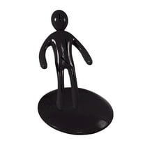 Unique Stainless Steel Knife Holder Set - 5-Piece High Carbon Kitchen Knife Set with Novelty Stand, Includes Chef, Paring & Utility Knives