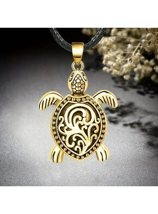 Turtle Necklace Men