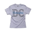 thumbnail image 1 of Unique Stylish Washington D.C. Pride Boy's Cotton Youth Grey T-Shirt, 1 of 2