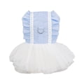 thumbnail image 1 of Unique Sunshine Denim Dog Dress - Elegant Non-Sticky Hair Pet Clothing for Pomeranians - Perfect for Summer, 1 of 8