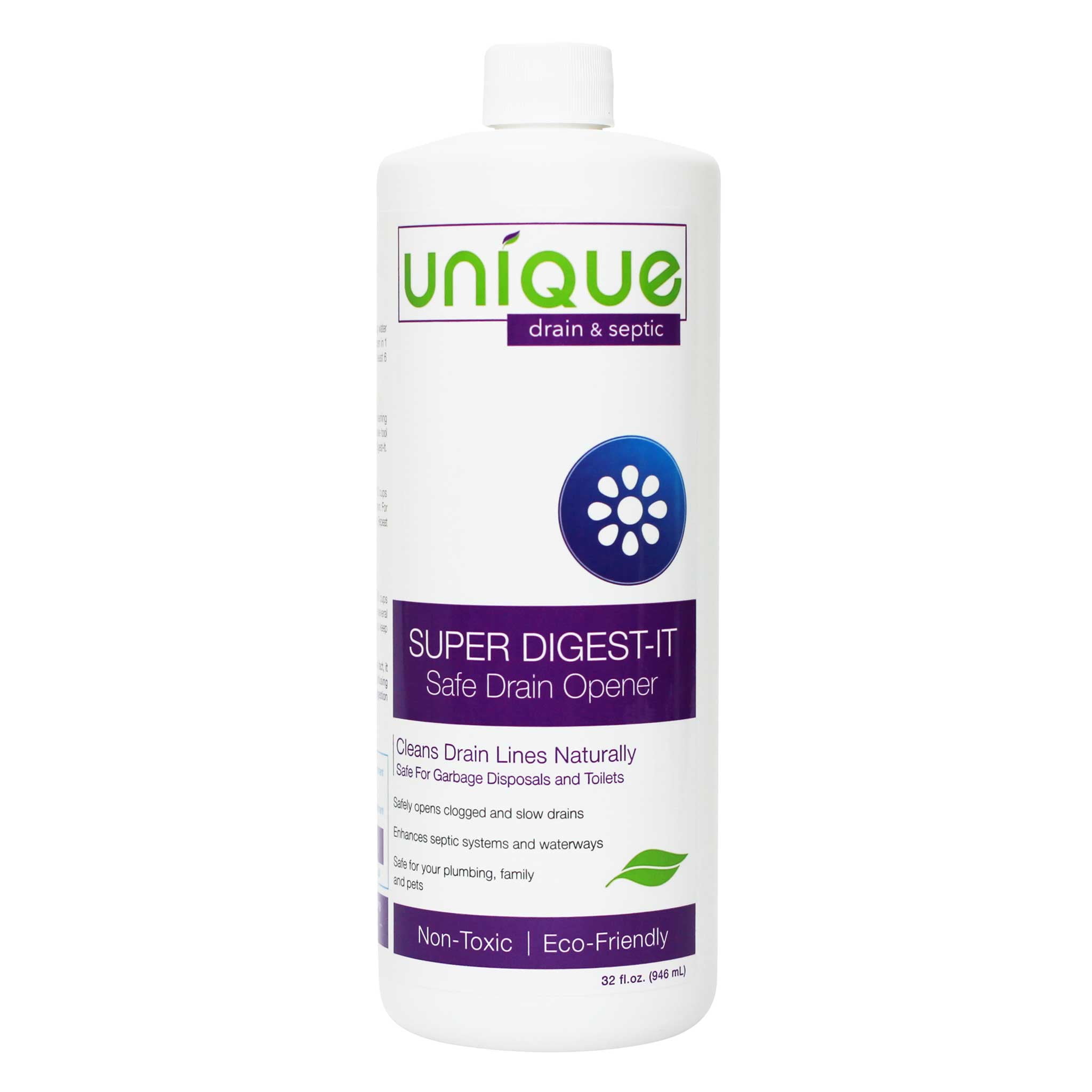 Unique Super DigestIt BioEnzymatic Drain Opener 32 oz. Liquid