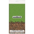 thumbnail image 1 of Unique Plastic Minecraft Rectangular Table Cover, (54"x84") 1 Count, Multicolor, 1 of 4