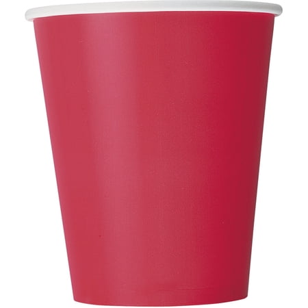 Unique Tableware, 8ct, Red