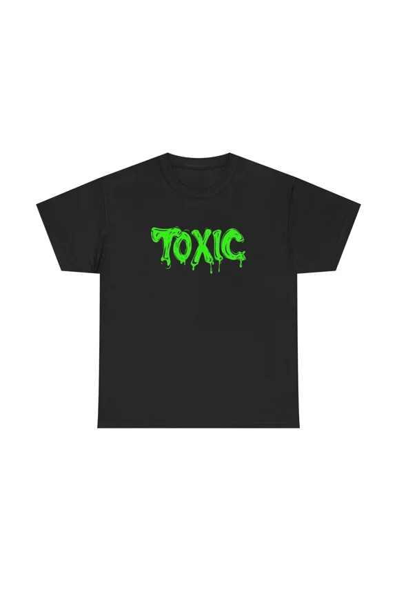 Unique Toxic Design Graphic Novelty Cotton Apparel Unisex T-Shirt up to size 5XL