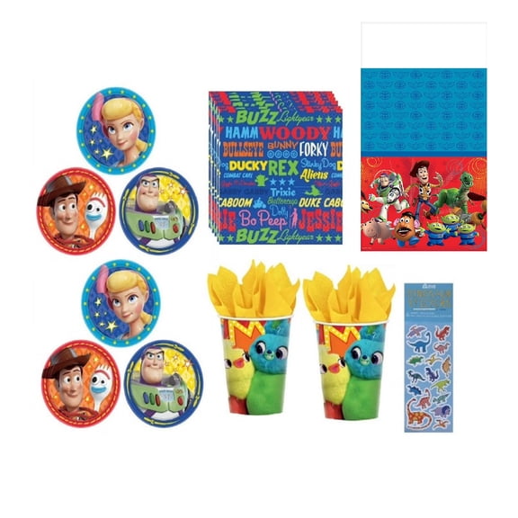 Unique, Toy Story Birthday Party Supplies Set, Multicolor, 5 inch, 9 oz