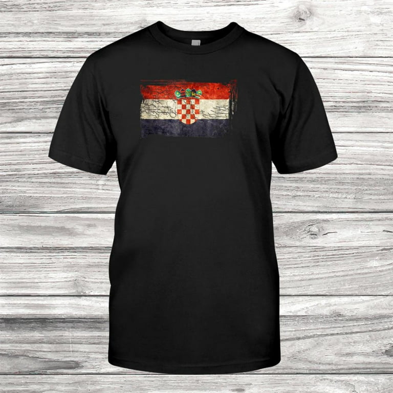 Unique Trendy & Vintage Croatia Flag Gift T-Shirt G003711 Unique Trendy & Vintage Croatia Flag Gift T-Shirt G003711