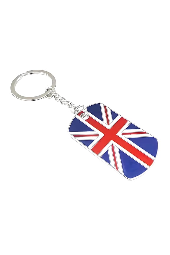 Unique UK Flag Key Chain Zincs Alloy Keychain Pendant For Keys Wallets Or Backpacks Fashion Backpack Charm