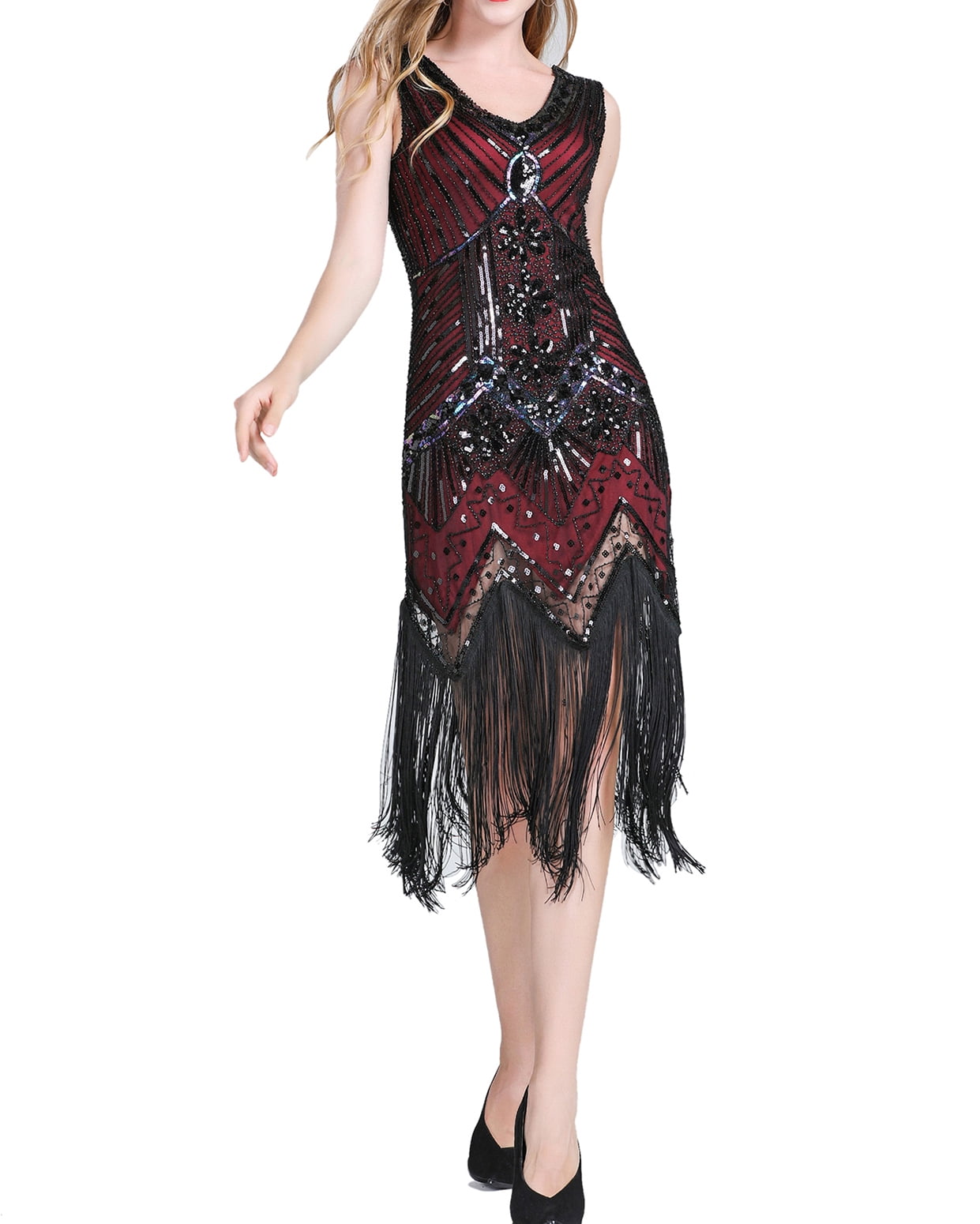Unique Vintage 20s Womens Dresses Unique Vintage Plus 20 Style Flapper  Dresses Plus