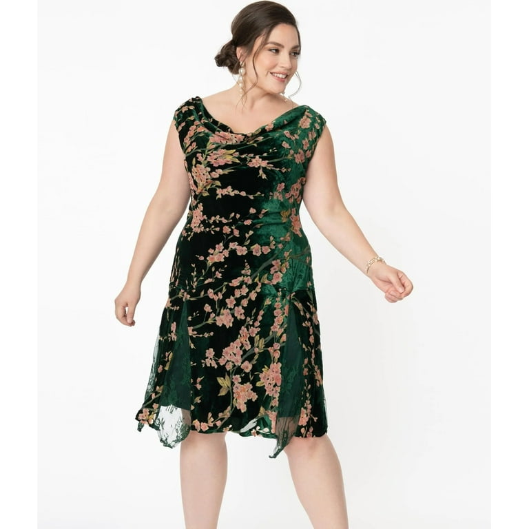 Unique vintage plus size flapper 2025