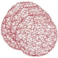 thumbnail image 1 of Unique Wire Nest Design Table Linen Collection 15x15 Inch Red, 1 of 3