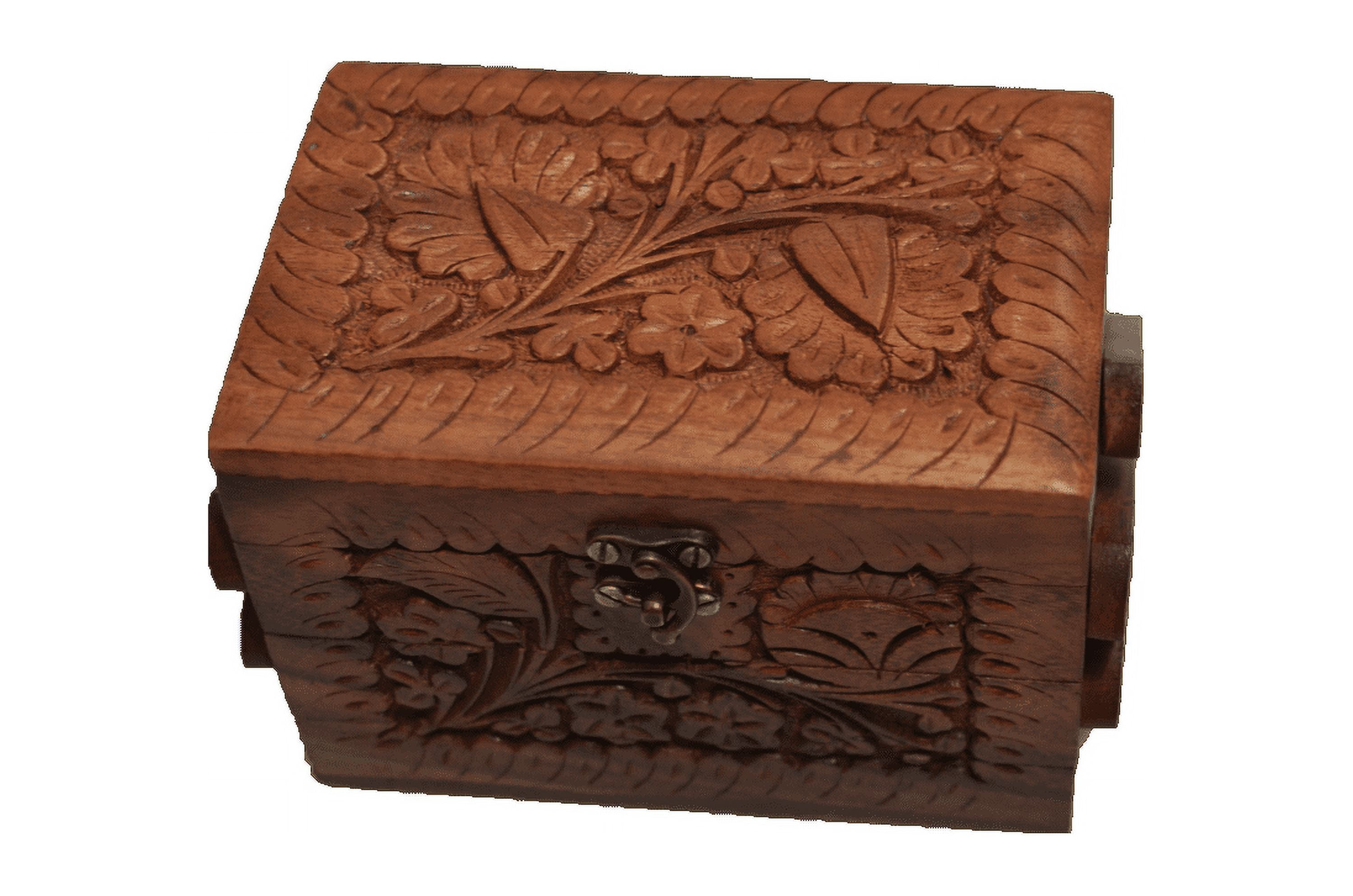 Ms. box] American style top wooden jewelry box (ornament box
