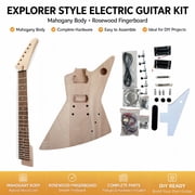 Unique Y-shaped DIY Electric Guitar Kits, Mahogany body & neck MAVERICK