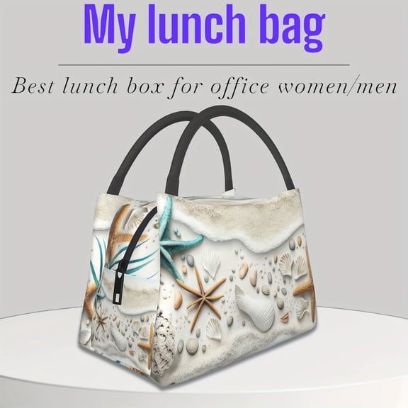 A Uniquely Designed Portable, Durable and Insulated Refrigerated Bag - 11x6.5x7 Inches, Reusable, Made of Polyester, Suitable for Camping, Picnics and Outdoor Adventures