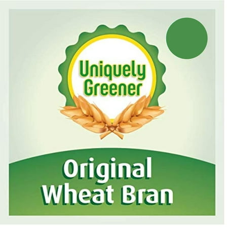 Uniquely Greener Wheat Bran (40 Pounds) — Non-GMO, All-Natural, Unprocessed Bran from Freshly Stone-Milled Wheat