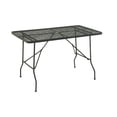 Uniquely Styled Metal Folding Outdoor Table - Walmart.com