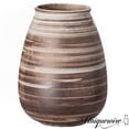 thumbnail image 1 of Uniquewise 10" Farmhouse Ceramic Vase Rustic Vintage Decorative Pottery for Living Room Dining or Bedside Table Shelves Entryway and Mantel Tall Boho Centerpiece for Minimalist and Housewarming Decor, 1 of 7