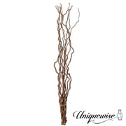 Uniquewise 12 pcs Natural Decorative Dry Branches Authentic Willow Sticks, Home Decoration and Wedding Craft 70 in, DIY Greenery Plants Craft Vases fillers Garden Hotel Farmhouse Decor.