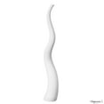 thumbnail image 1 of Uniquewise 51" Tall Animal Horn Shape Floor Vase: Elegant Ceramic White Accent for Entryway, Dining, or Living Room Decor - Distinctive Antler Design, Adding Nature-Inspired Charm to Your Home, 1 of 8