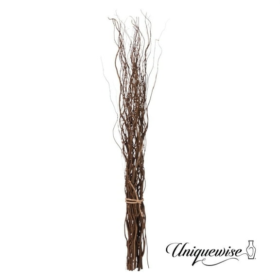 Uniquewise Artificial Decorative Dry Twig Branches Home Decoration and Wedding Craft 37 in Tall, DIY Greenery Plants Craft Vases Natural fillers Garden Hotel Wedding Farmhouse Decor