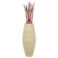 thumbnail image 1 of Uniquewise Handcrafted Tall Cylinder Bamboo Floor Vase – Elegant Decorative Accent for Home Offices, Hotel Lobbies, and Spa Spaces – Perfect Decor for Living Room Dining Room Entryway or Hallway, 1 of 7