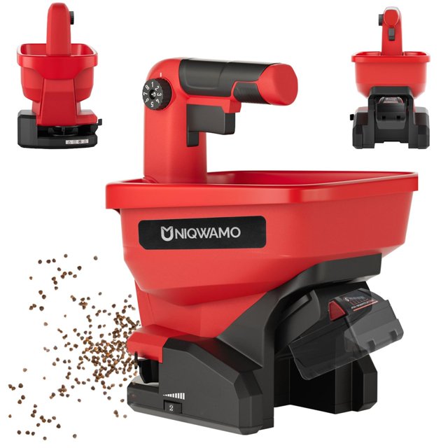 Uniqwamo Handheld Grass Seed DHF10 Spreader for Milwaukee M18 Liion