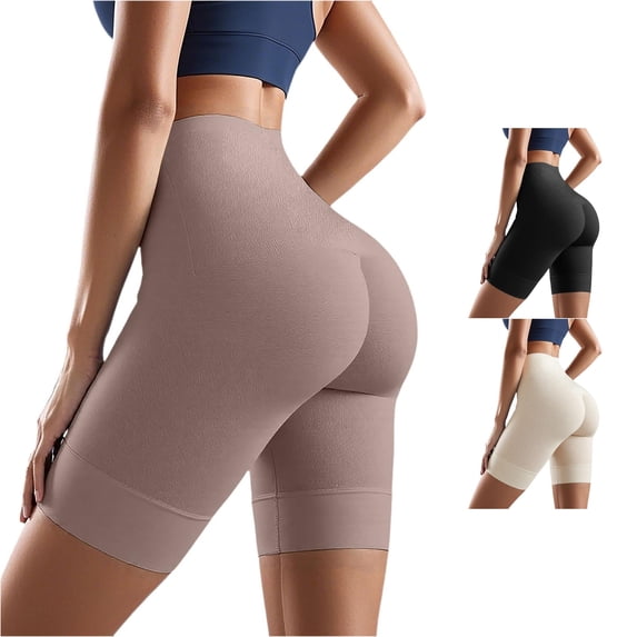 Unir High Waist Anti-Gravity Lifting Shapewear Shorts, Seamless Tummy Control Thigh Slimmer, Stretch Nylon Spandex Body Shaper, 1 Piece, M-L-XL-XXL-3XL Plus Size Friendly