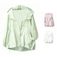 thumbnail image 1 of Unir Lightweight Summer Sun Shrug Jacket for Women, Hooded Zip Front, Breathable Polyester Casual Outerwear, 1 Piece, M-XXL, Plus Size Friendly, 1 of 7