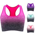 thumbnail image 1 of Unir Shockproof Compression Sports Bra, High Stretch Seamless Running Athletic Bra, Wirefree Breathable Workout Top, 1 Piece, S-M-L-XL, 1 of 4