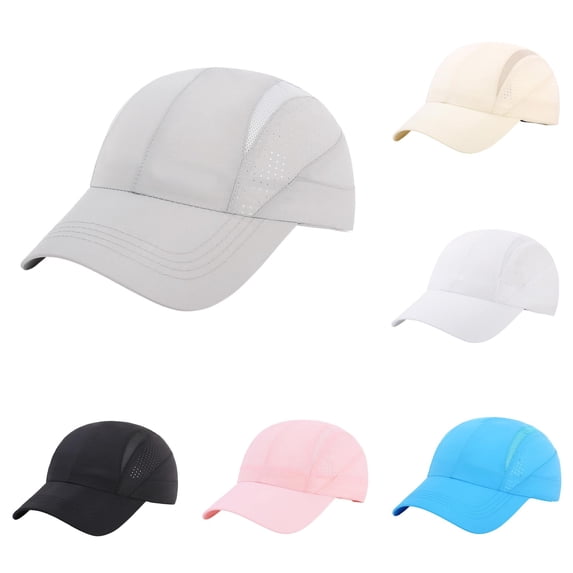 Unir Sports Running Baseball Cap for Women, Breathable Mesh Quick Dry, UV Protection Athletic Hat, 1 Piece, One Size