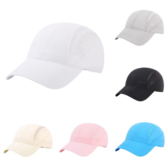 Unir Sports Running Baseball Cap for Women, Breathable Mesh Quick Dry, UV Protection Athletic Hat, 1 Piece, One Size