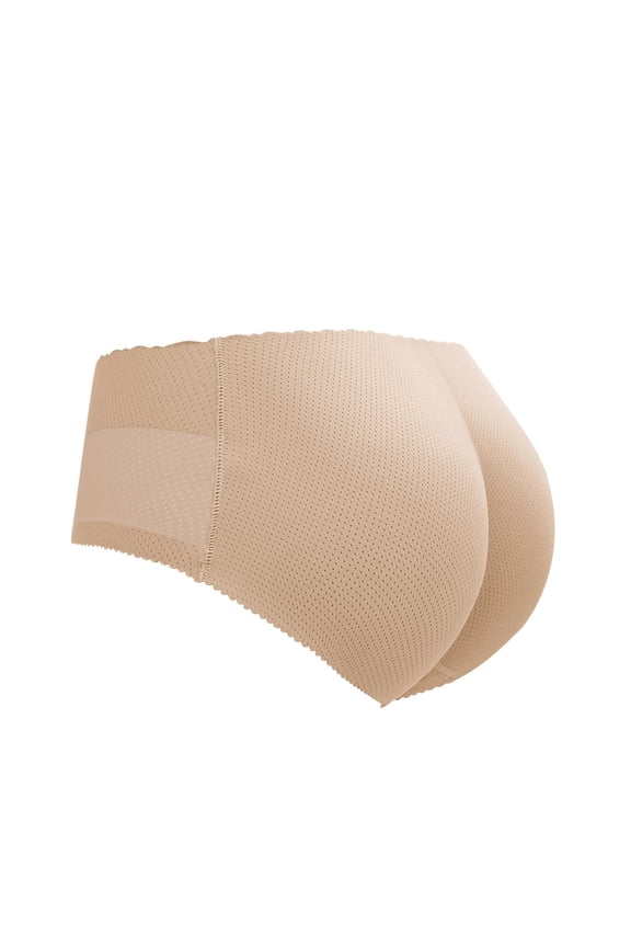Women's Seamless Enhancer Shapewear, Padded Lifting Underwear for Natural Curves, 1 Piece, S-XL Plus Size Friendly
