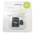 thumbnail image 1 of Unirex 8GB Micro SD Card with SD Adapter, 1 of 1