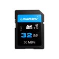 thumbnail image 1 of Unirex - Flash memory card - 32 GB - UHS Class 1 / Class10 - SDHC, 1 of 2