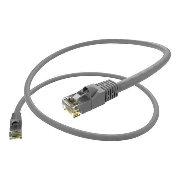 UNC Group - Patch cable - RJ-45 (M) to RJ-45 (M) - 7 ft - UTP - CAT 6 - snagless, stranded - gray