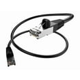 thumbnail image 1 of UNC Group - Patch cable - RJ-45 (M) to RJ-45 (M) - 3 ft - STP - CAT 6 - snagless, stranded - black, 1 of 1