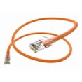 thumbnail image 1 of UNC Group Clearfit - Patch cable - RJ-45 (M) to RJ-45 (M) - 19.7 ft - CAT 6 - snagless - orange, 1 of 1