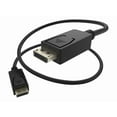 thumbnail image 1 of Unirise DP-03F-MM 3ft Black DisplayPort Cable M-M w/ Latches, 1 of 3