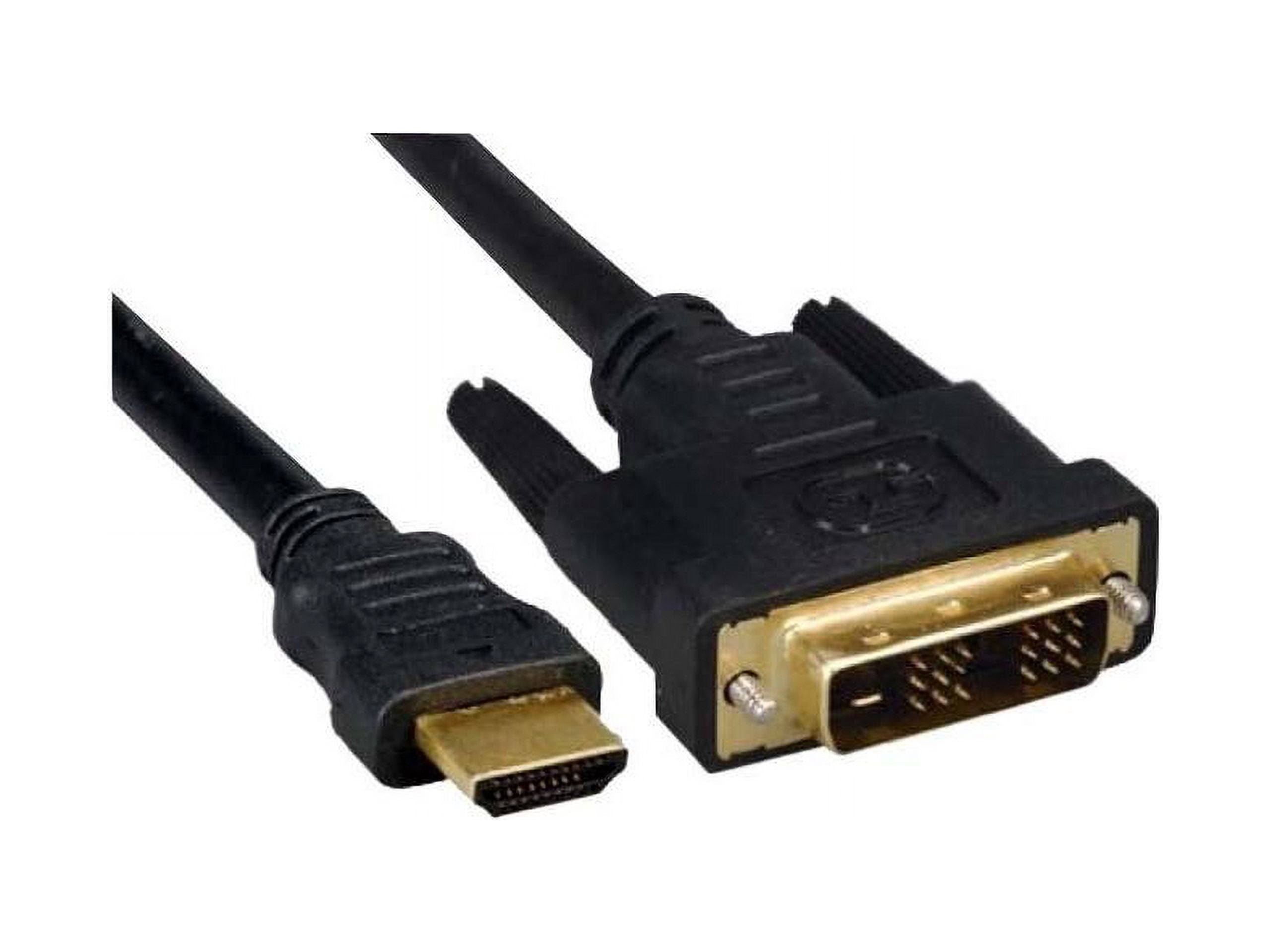 Cable DVI a HDMI CableCreation HDMI macho a DVI-D macho