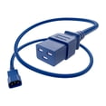 thumbnail image 1 of Unirise Server/Switch/PDU Power Cord, Heavy-Duty C14 to C19 Power Cord, 15A, 250V, 14/3 SJT - IEC60320 PC Cable for Computer Extensions, Monitor, PSU - C14 Male to C19 Female Connector Power Cable, 1 of 5