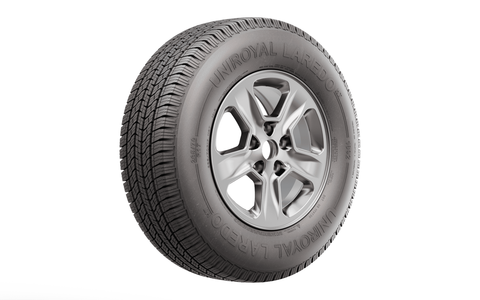 Uniroyal Laredo HT Durable All-Season 265/65R18 114T Tire
