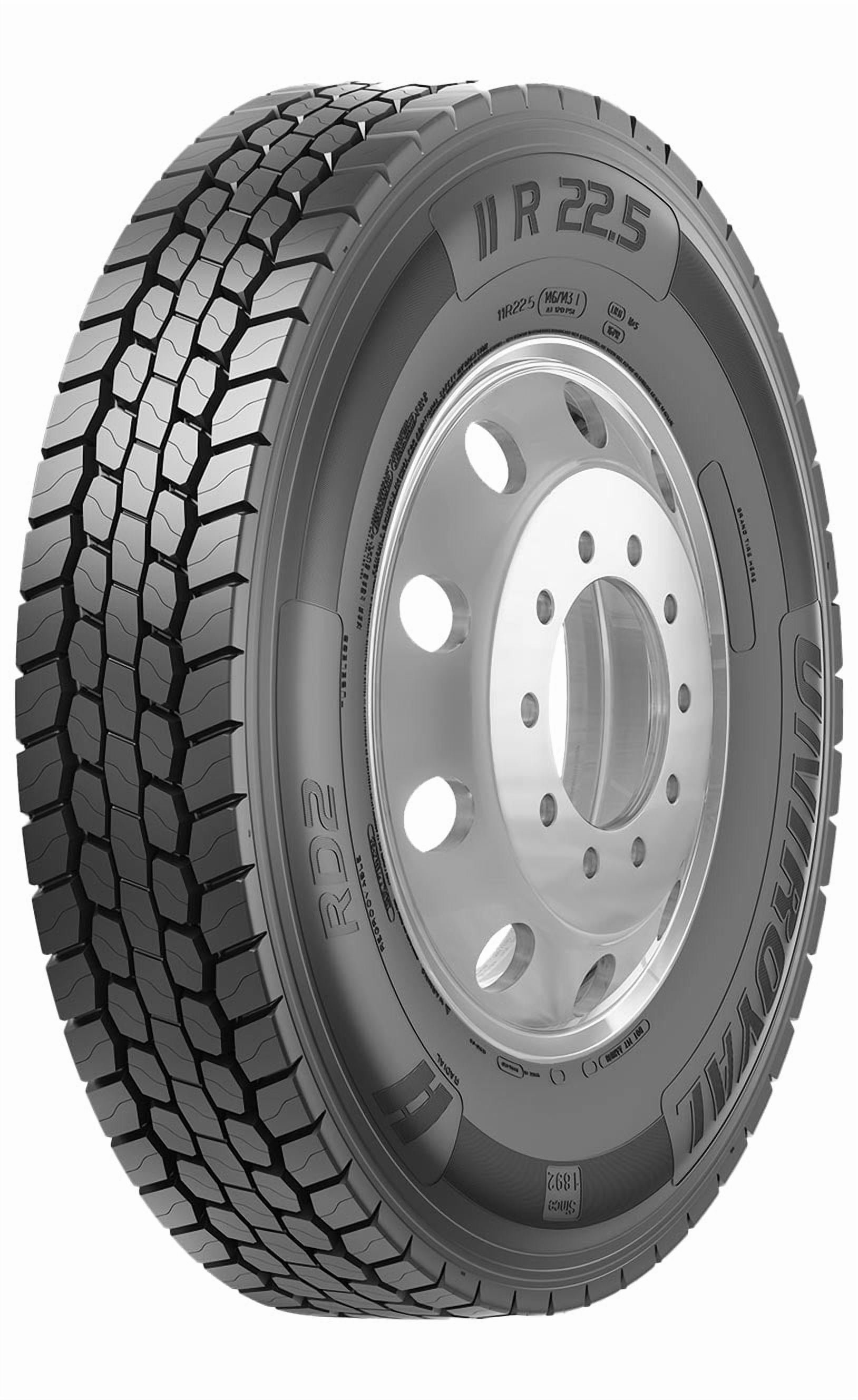 Uniroyal RD2 11R24.5 H/16PLY Commercial Tire