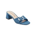 thumbnail image 1 of Unisa Women's Variten Slide On Block Heel Buckle Sandal, 1 of 5