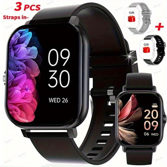 Unisex 1.83'' Call Smartwatch - 100+ Sport Modes, AI Voice Control, Free Strap, for iOS & Android, Ideal Gift