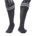 thumbnail image 1 of Unisex 1 Pair Knee Length Sports Socks Striped Size XS/S/M, 1 of 5