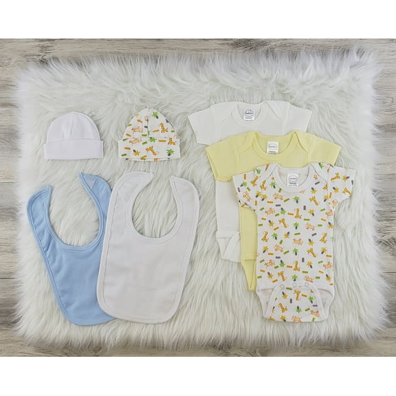 Bambini 7 Pc Layette Baby Clothes Set