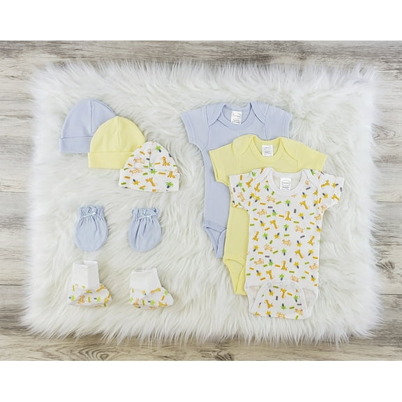 Bambini 9 Pc Layette Baby Clothes Set
